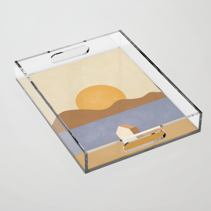 Tiny House #4 Acrylic Tray Gallery Image 1