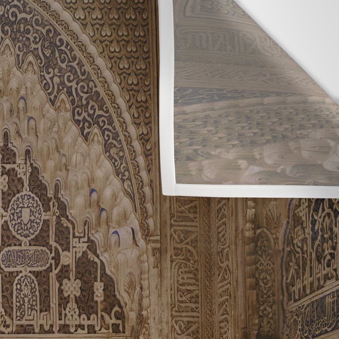 Lindaraja oriel. The Alhambra palace. Granada. Spain. Medium format, Film Wall Tapestry Gallery Image 3