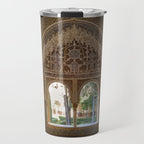 Lindaraja oriel. The Alhambra palace. Granada. Spain. Medium format, Film Travel Mug Gallery Image 1