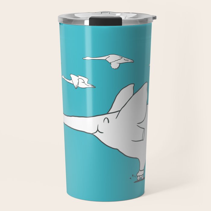 I'm like a swan Travel Mug Gallery Image 1
