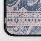 Ancient Pattern (pink & navy) Laptop Sleeve Gallery Image 3
