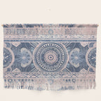 Ancient Pattern (pink & navy) Wall Hanging Gallery Image 1