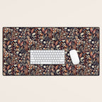 Moody Blooms Ditsy Autumn Desk Mat Gallery Image 1