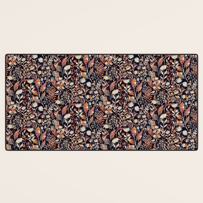 Moody Blooms Ditsy Autumn Desk Mat Gallery Image 3