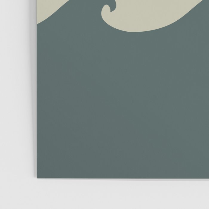 Retro, Sun and Waves, Green and Gold Poster Gallery Image 3