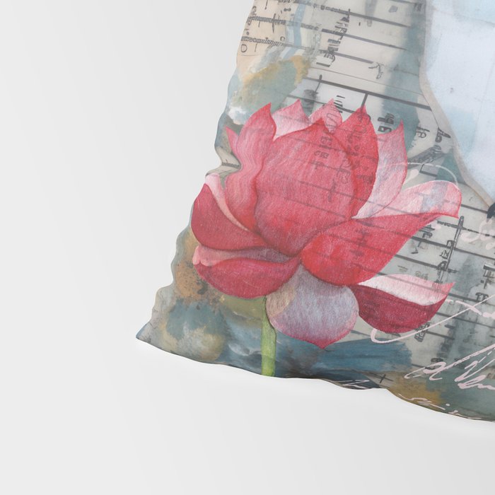Colorful Bird Garden Indian Summer Flora Pillow Sham Gallery Image 4