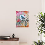 Colorful Bird Garden Indian Summer Flora Poster Gallery Image 2