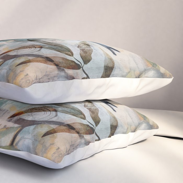Colorful Bird Garden Indian Summer Flora Pillow Sham Gallery Image 3
