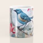 Colorful Bird Garden Indian Summer Flora Coffee Mug Gallery Image 4