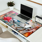 Colorful Bird Garden Indian Summer Flora Desk Mat Gallery Image 2
