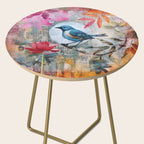 Colorful Bird Garden Indian Summer Flora Side Table Gallery Image 2