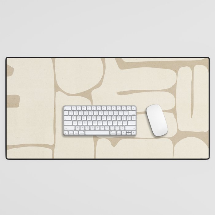 Modern Abstract Minimal Shapes 164 Desk Mat Gallery Image 1