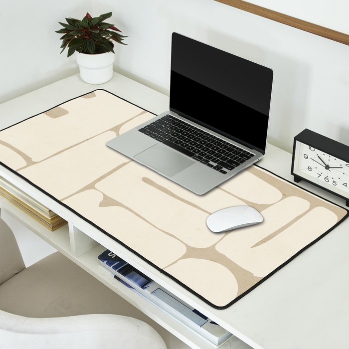 Modern Abstract Minimal Shapes 164 Desk Mat Gallery Image 2