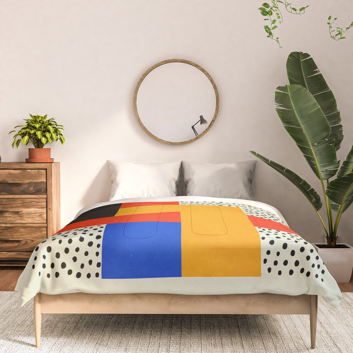 BAUHAUS 01: Exhibition 1923 | Mid Century Series  Comforter Gallery Image 3