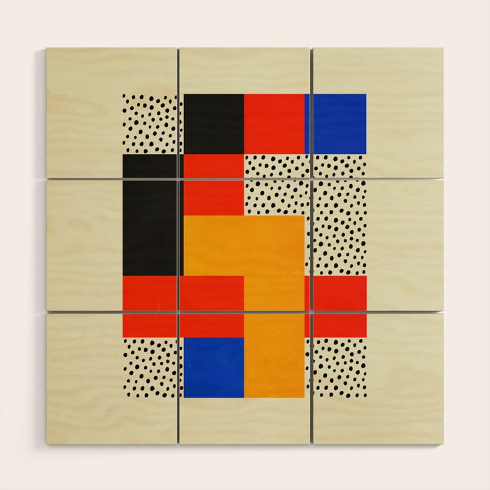BAUHAUS 01: Exhibition 1923 | Mid Century Series  Wood Wall Art Gallery Image 1