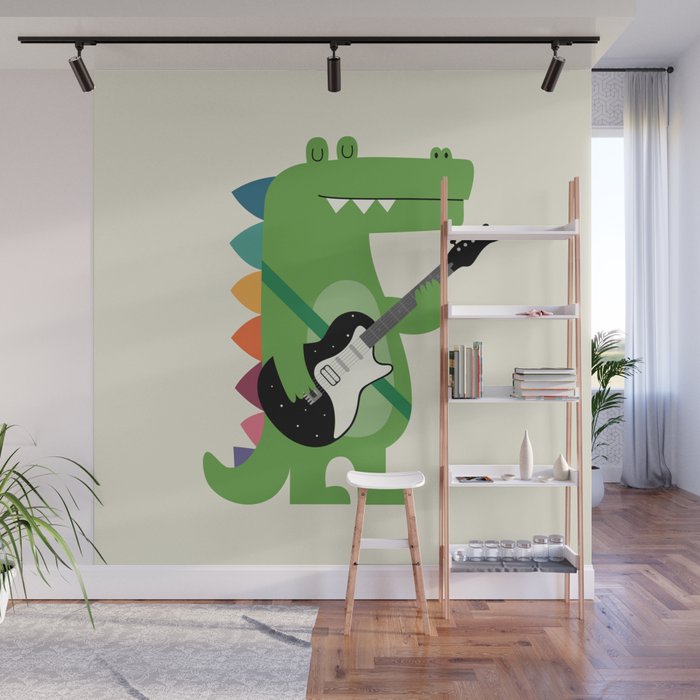 Croco Rock Wall Mural Gallery Image 1