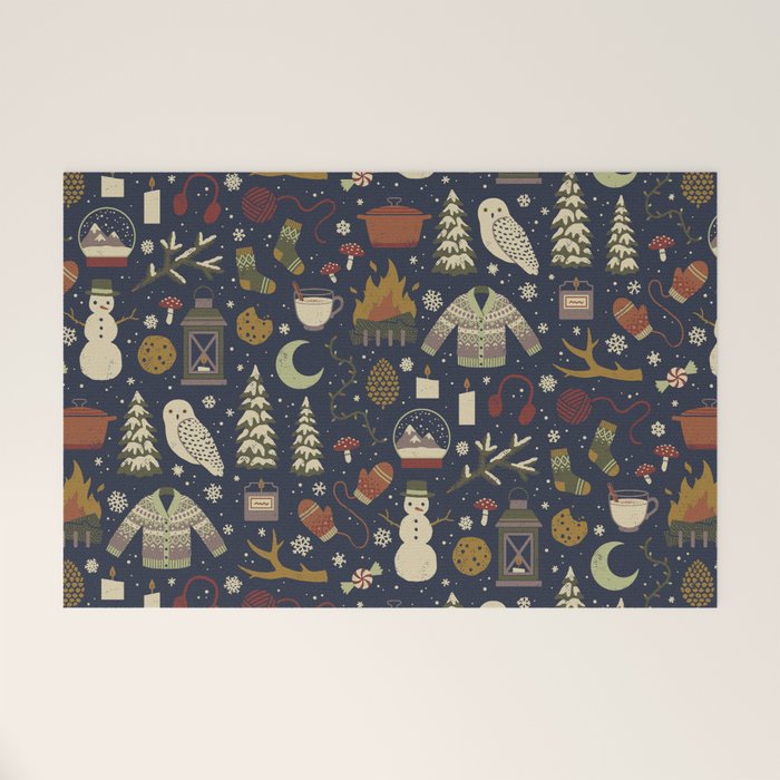 Winter Nights Welcome Mat Gallery Image 1
