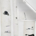 birch horizontal Wall Tapestry Gallery Image 3