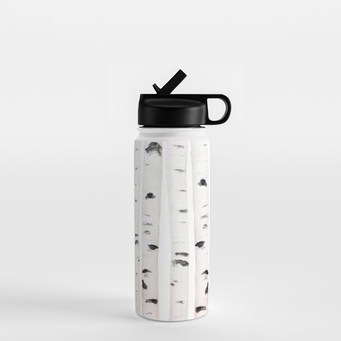 birch horizontal Water Bottle Gallery Image 1