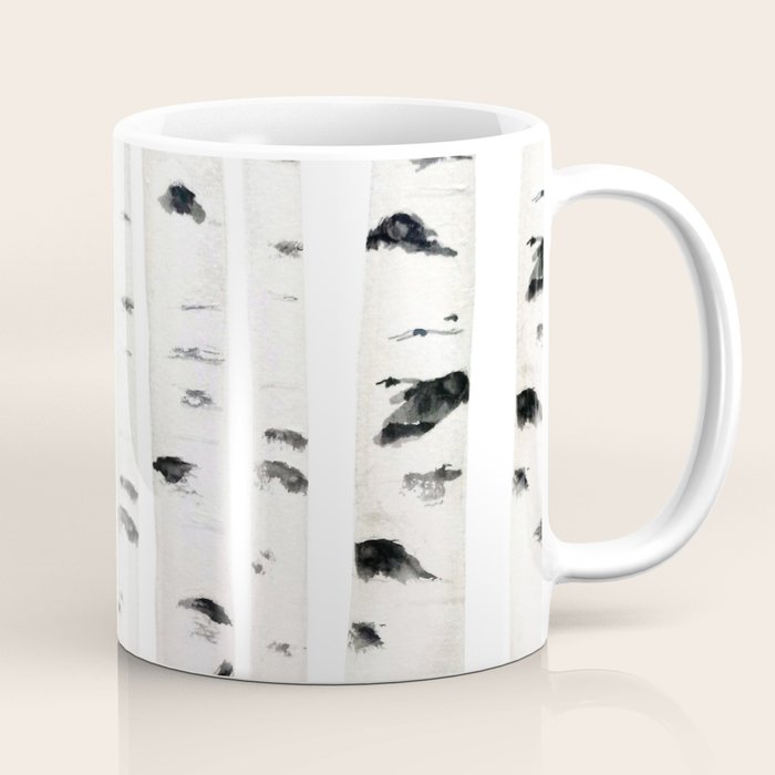 birch horizontal Coffee Mug Gallery Image 1