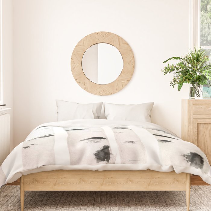 birch horizontal Duvet Cover Gallery Image 3