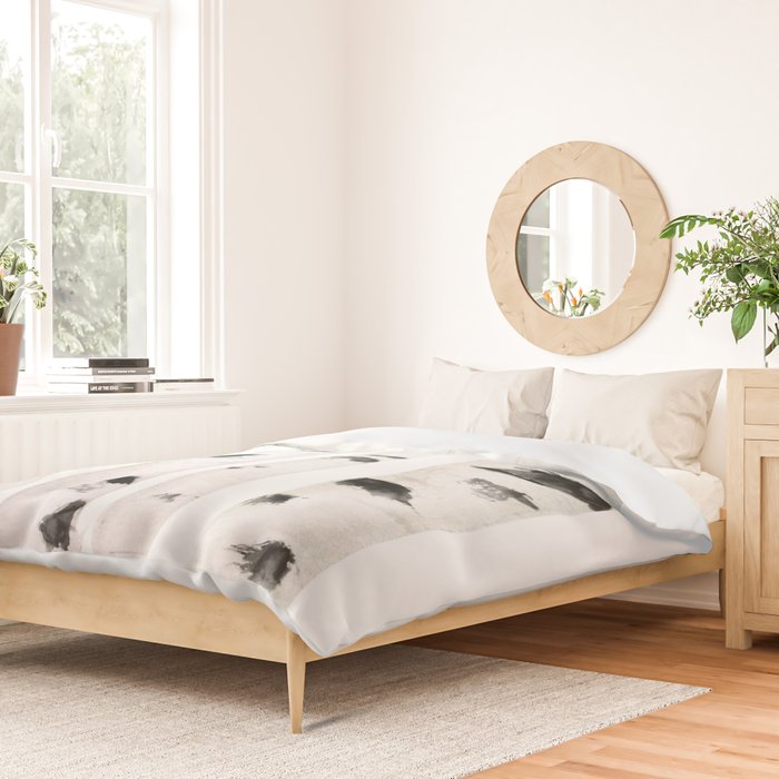 birch horizontal Duvet Cover Gallery Image 2