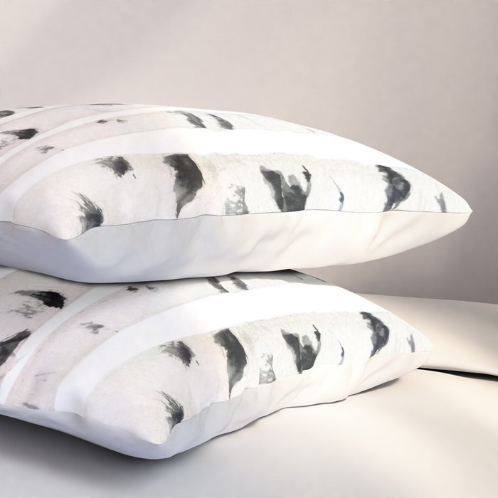 birch horizontal Pillow Sham Gallery Image 3