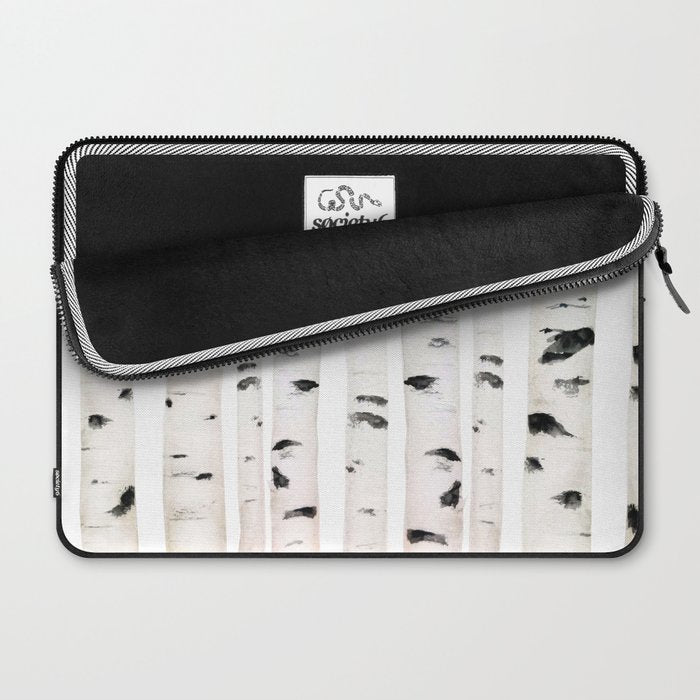 birch horizontal Laptop Sleeve Gallery Image 2