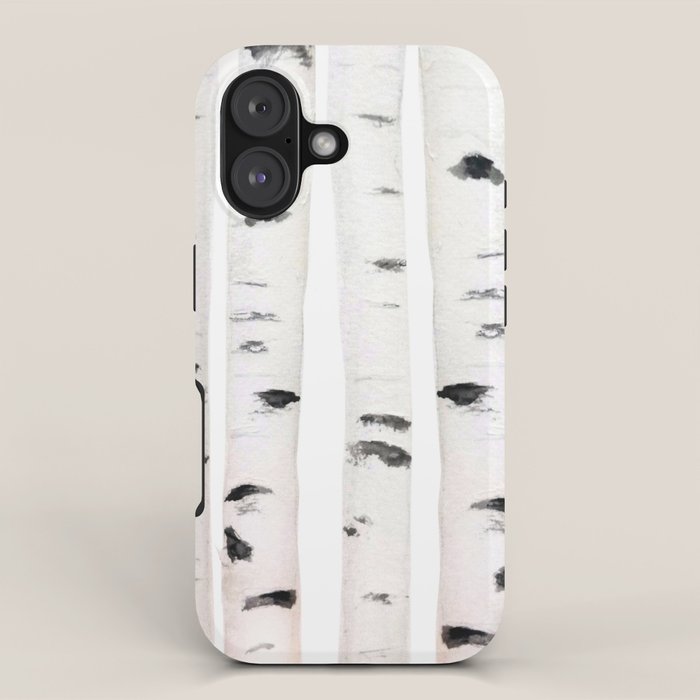 birch horizontal iPhone Case Gallery Image 1