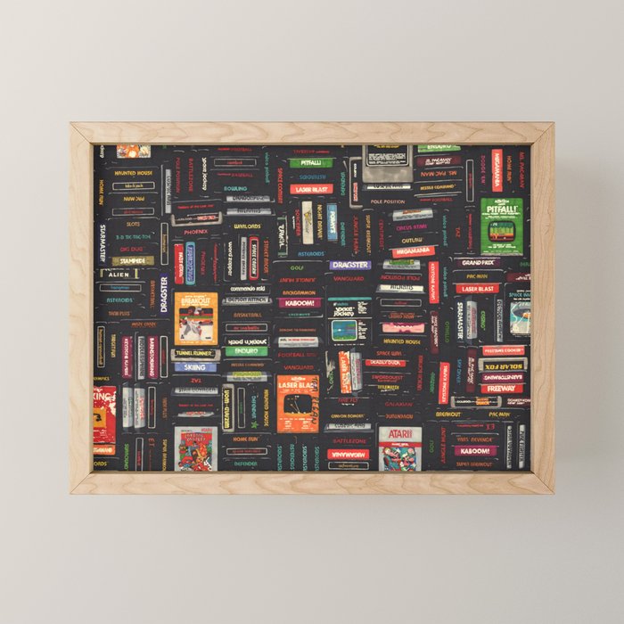 Video Games Mini Art Print Gallery Image 1