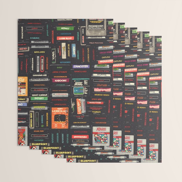 Video Games Wrapping Paper Gallery Image 3