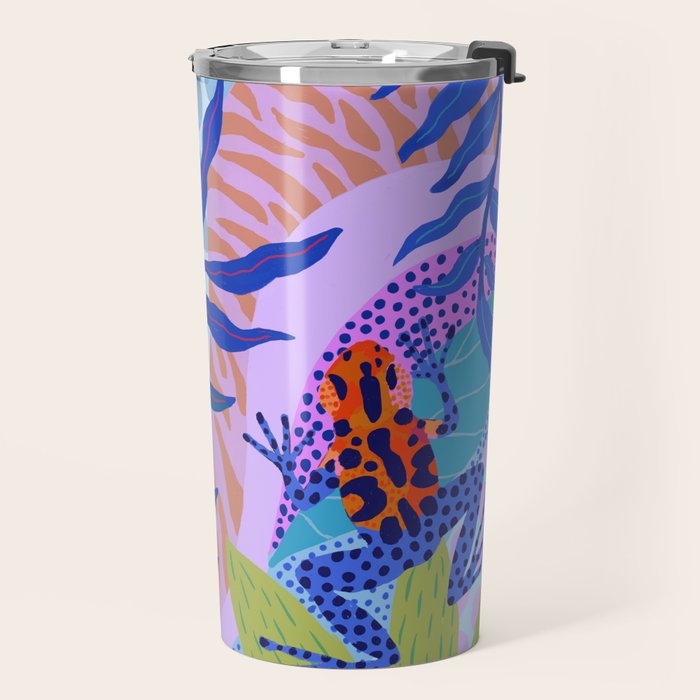Poison Dart Frogs Travel Mug Gallery Image 2