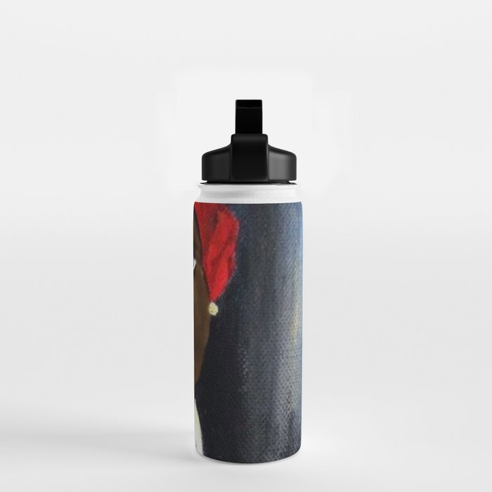 Rare African American Portrait of Aicha Goblet in a Red Hat by Amedeo Modigliani Water Bottle Gallery Image 2