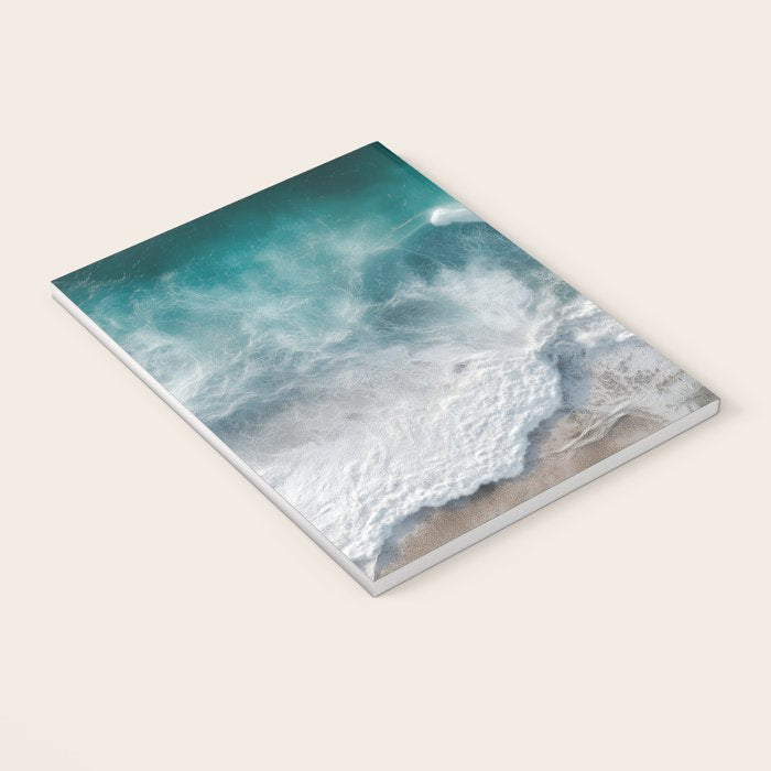 Aerial Ocean Waves - Coastal Photography Wall Art Notebook Gallery Image 3