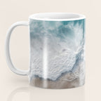 Aerial Ocean Waves - Coastal Photography Wall Art Coffee Mug Gallery Image 3
