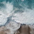 Aerial Ocean Waves - Coastal Photography Wall Art Coffee Mug Gallery Image 2