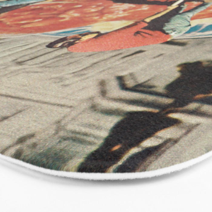 Diggin Spaghetti - Men at work  Bath Mat Gallery Image 3