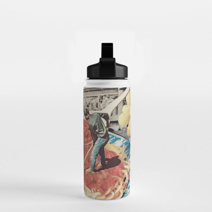 Diggin Spaghetti - Men at work  Water Bottle Gallery Image 2