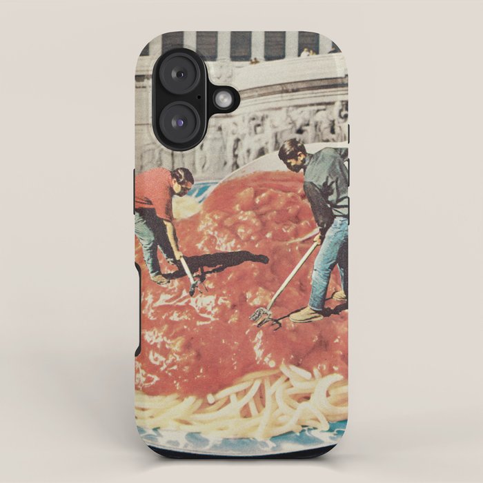 Diggin Spaghetti - Men at work  iPhone Case Gallery Image 1