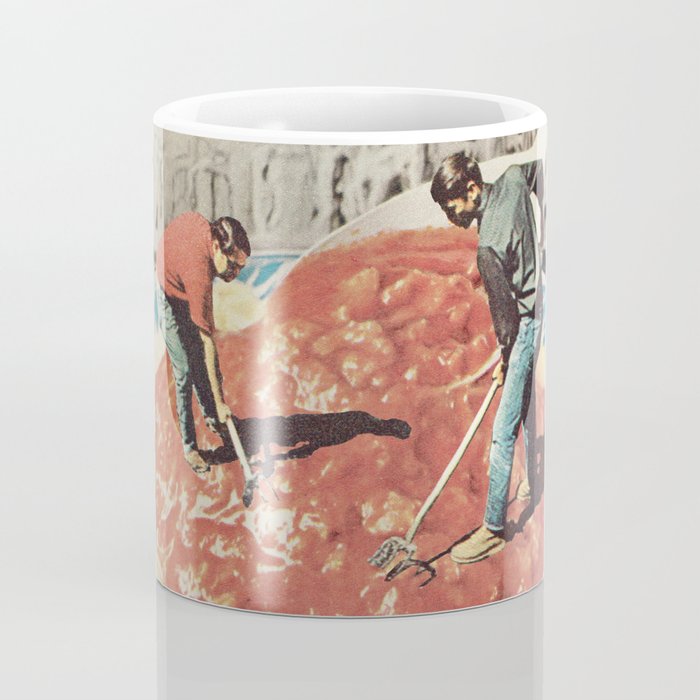 Diggin Spaghetti - Men at work  Coffee Mug Gallery Image 4