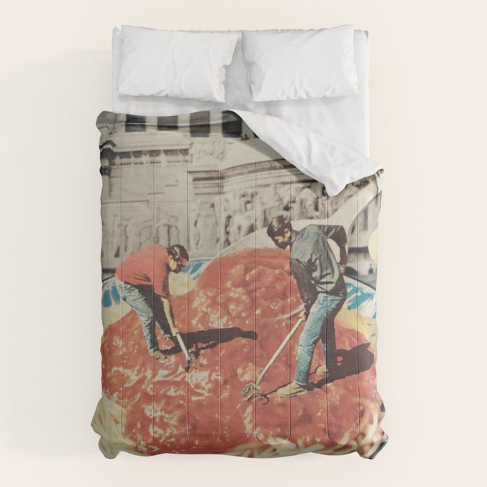 Diggin Spaghetti - Men at work  Comforter Gallery Image 6