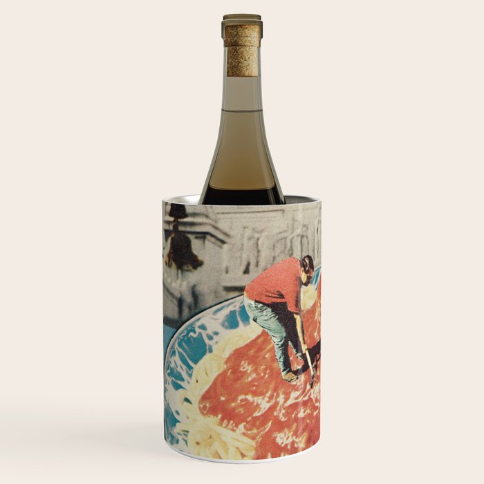 Diggin Spaghetti - Men at work  Wine Chiller Gallery Image 2