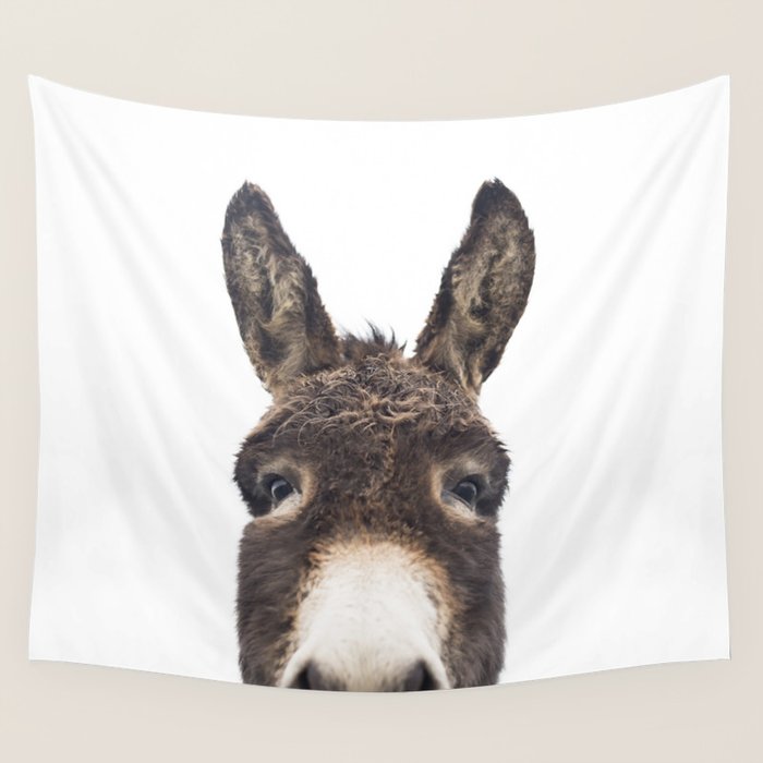 Hey Donkey Wall Tapestry Gallery Image 1