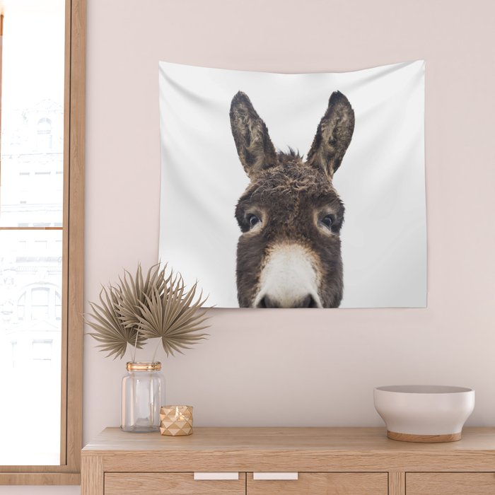 Hey Donkey Wall Tapestry Gallery Image 2