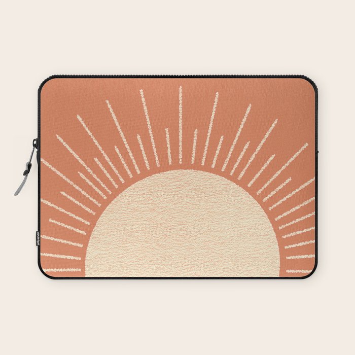Sunrise pink Laptop Sleeve Gallery Image 1
