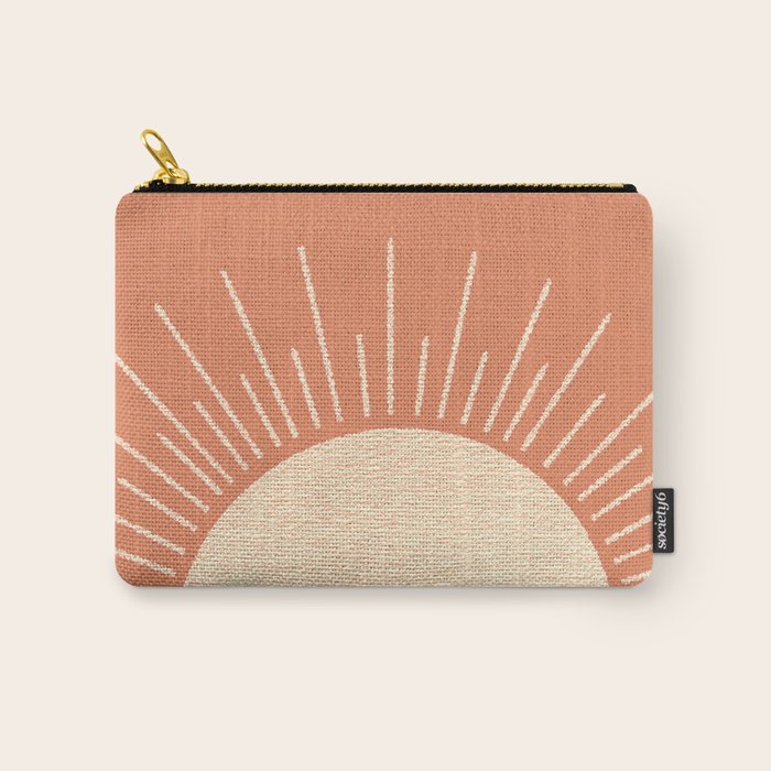 Sunrise pink Carry All Pouch Gallery Image 1