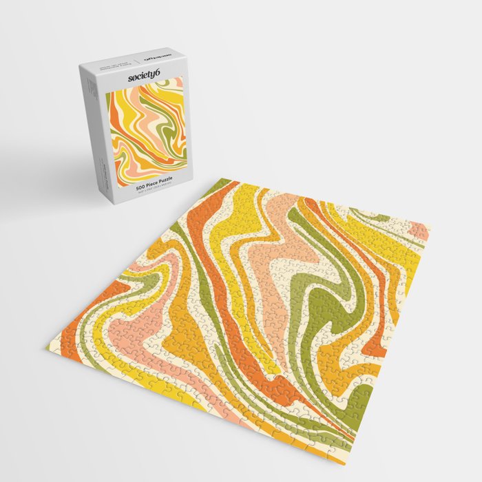 Rainbow Marble  Jigsaw Puzzle Gallery Image 2