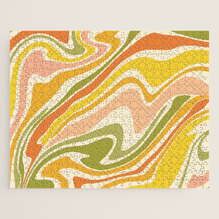 Rainbow Marble  Jigsaw Puzzle Gallery Image 1