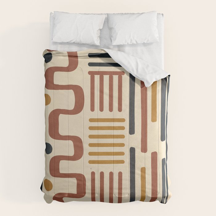 Wild Lines 01 Comforter Gallery Image 6