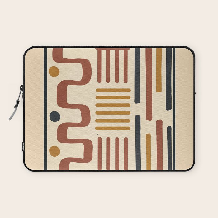 Wild Lines 01 Laptop Sleeve Gallery Image 1
